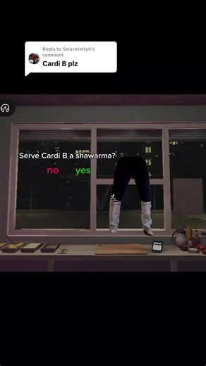 Cardi B Inspired Shawarma Kiosk Video