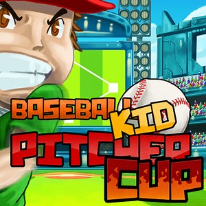 Baseball kid Pitcher cup: Play Baseball kid Pitcher cup online for free now.