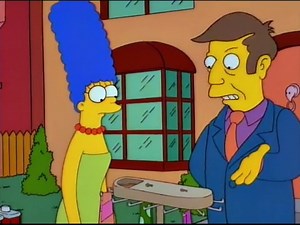 The Simpsons - Motorised Tie Rack 👔 | Simpsons Forever