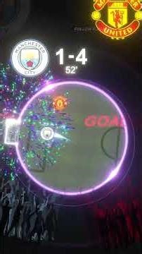 MANCHESTER CITY vs MANCHESTER UNITED🤯#footballmarbles #manchestercity #manchesterunited