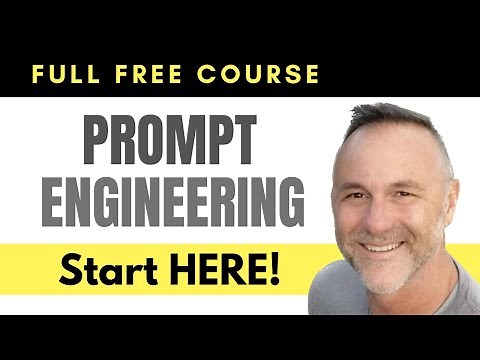 Learn PROMPT ENGINEERING from Scratch – Full FREE Course (Generative AI, any LLM)