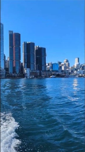 Sydney Ferry From Barangaroo