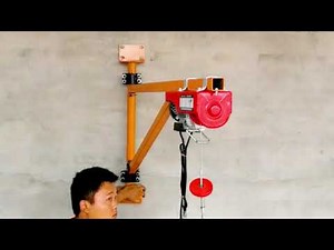 300kg-800kg Electric hoist 220V home small crane