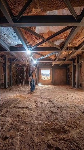 I built luxury house in underground secret bunker #interiordesign #transformyourhome