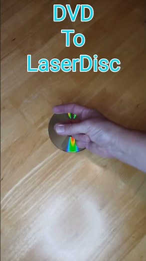 How to change DVD to LaserDisc #laserdisc