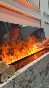 ✨ Moisture Meets Ambiance 🏠 The fireplace humidifier blends decorative charm with practical comfort for every season. 🌿 #CreativeHumidifier #HomeInspo #ModernLifestyle #CozyDesign #HealthyLiving | Home Kitchen Supplies