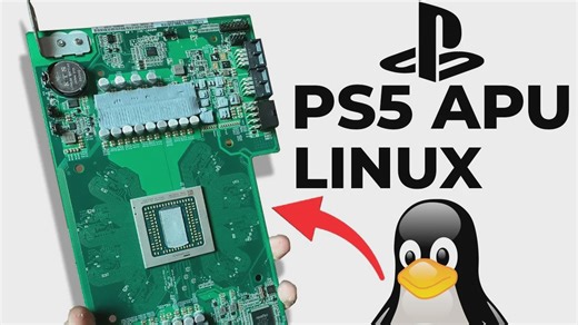🔥PS5芯片装Linux, 这太无敌了!