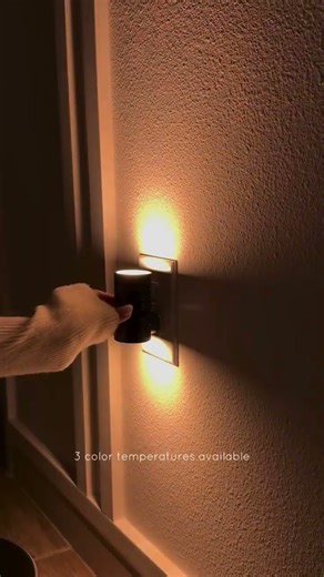 Homzoom LED Night Light | Modern Bedroom & Home Lighting Decor | Cozy Smart Plug-In Light