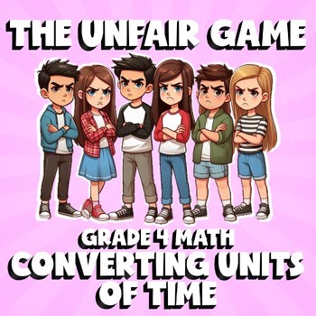 Converting Units of Time THE UNFAIR GAME - No Prep Grade 4 Math Review