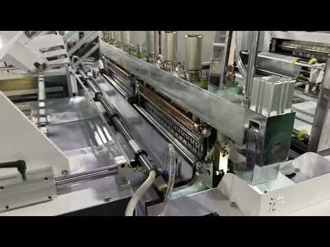 High Speed PE LDPE Hdpet Shirt Vest Bag Making Machine