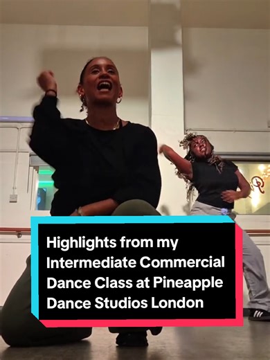 Intermediate Commercial Dance Class Highlights at Pineapple Studios