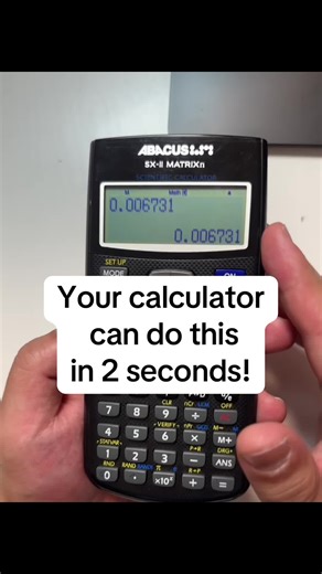 Learn scientific notation properly first — then use this calculator trick to save time on your next test. You’re welcome 😉 #calculatorhack #mathhacks #studenttips #examhacks #mathtricks