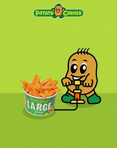 Cravings come in all sizes. 🤤🙌🏼 Go Large for one flavor, 😍 Mega for two, 😋 and take it to Teramazing for three epic flavors! 🤩 No matter how you like your fries, we’ve got the size to satisfy. 🫶🏼✨ #PotatoCorner #PotatoCornerPH #FlavorTheMoment | Potato Corner