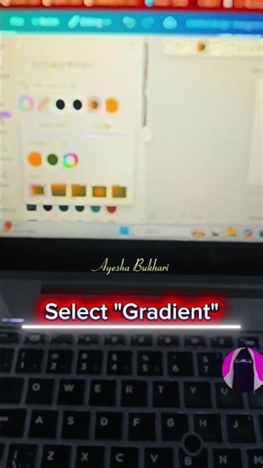 How to Create Gradient Background in Canva #canva #canvahack