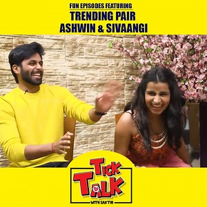 Ashwin Shares his feeling about #ashaangi fans Love and support ... 😅🥰 Media Masons #Ashaangi #AshwinSivaangiInterview #TickTalkwithSakthi #mediamasons | Media Masons