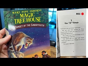 “Chapter 1 The “M” Things” of Magic Tree House #7 Sunset of the Sabertooth by Mary Pope Osborne