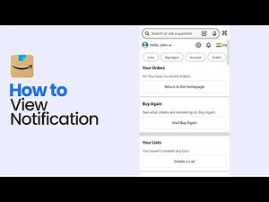 How to View Notification on Amazon [easy]