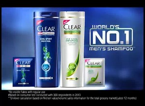 38K views · 752 reactions | Get 24 hour freshness and zero dandruff clean with Clear Menthol World's No.1 Shampoo. | CLEAR | Facebook