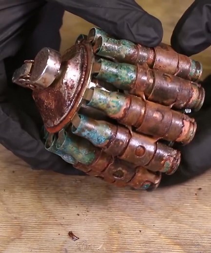 I Fully Restored A Vietnam War Trench Art Lighter #restoration #diy #metalworking | OddTinkering