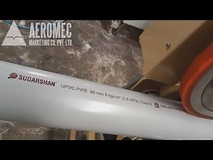 PVC Pipe Printer #pipe #sockets #belling #Aeromec #conduit #pvcpipes #upvcpipe #SWR #rrj #cpvcpipe