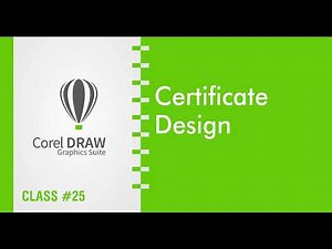 Who to Make Certificate Design, Certificate Design In CorelDraw