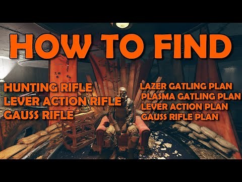 Fallout 76 GUN LOCATIONS FOR BEGINNERS.