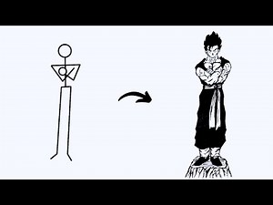 How To Draw Gohan | Easy Step By Step | Easy Anime Drawing | Dragon Ball Z |