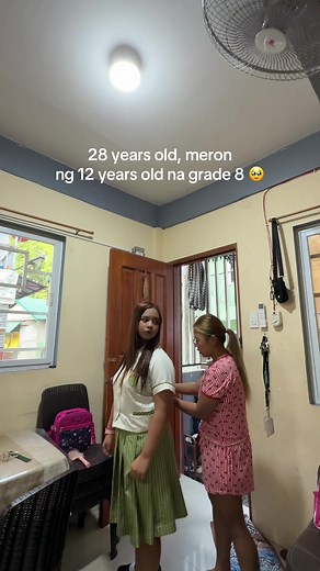 28 years old na may 12 taong gulang na anak sa Grade 8 — kwento ng pagmamadali ng panahon