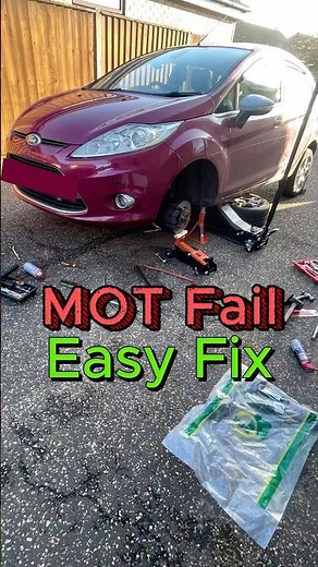 £30 MOT fail → Fixed in 40 Seconds? #mechanic #MOT #repairs #ford