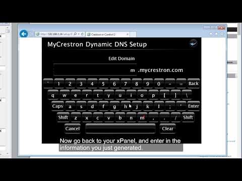Configuring Crestron MyCrestron Dynamic DNS on 3 Series Processors