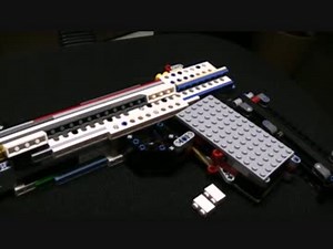 【LEGO】レゴで作った銃　仕組み