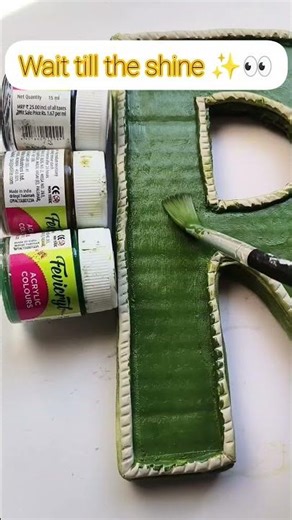 Alphabet Letter Art ✨ | Satisfying Art | YouTube Shorts #shorts