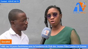 135K views · 1.3K reactions | VBG : Confidences de Kadiatou Konaté Dans une interview exclusive, la cofondatrice du Club des Jeunes Filles Leaders de Guinée et du Malaf partage les motivations de son engagement, à l’occasion des 16 jours d’activisme contre les violences basées sur le genre. À découvrir  | La 1ère Africa | Facebook