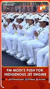 PM Modi Pushes For Indigenous Jet Engine Development For India's Fighter Jets #modispeech #redfort #delhi #jetengine #indianfighterjet #otvnewsenglish #otvnews | OTV News