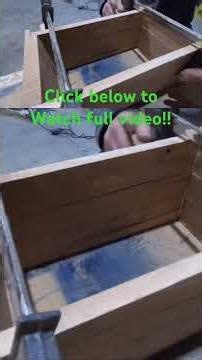 Hardwood lockbox build that actually works #shorts #diy #woodworking