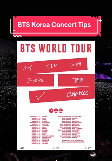 Essential Tips for Attending BTS Korea Concerts
