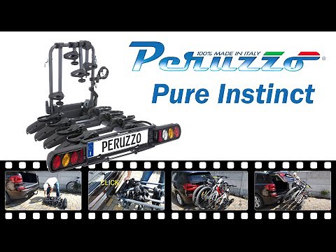 Peruzzo Pure Instinct tow ball bike carrier