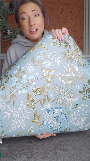 Limited Stock Duck Egg Floral Wallpaper for Home Decor