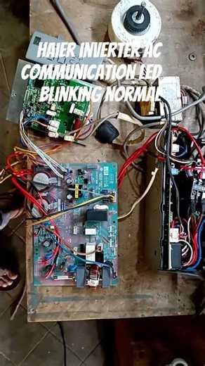 haier inverter ac communication normal working #accircuits
