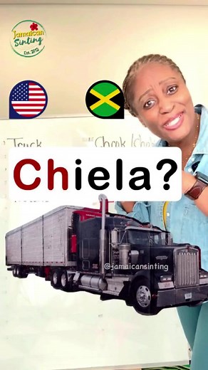 TR → CH Shift is something that is common in Jamaican pronunciations of English words. The word then uniquely becomes ours. Do you know any more ? #jamaicanaccent #patois #creole #jamaicansinting