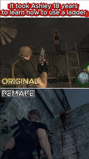 It Took Her 18 YEARS To Do This! 💀(RE4 vs Remake)