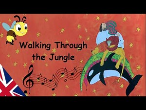 Walking Through the Jungle by Debbie Harter with Sound Effects - Sing Along Kids Books