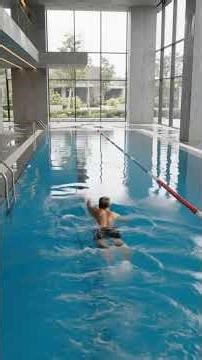 model swimming pool video