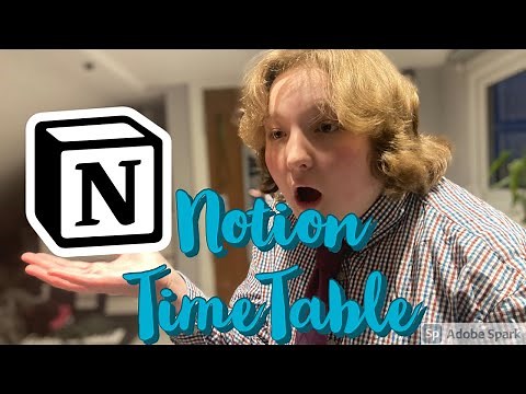 How to make a Retrospective Notion Time Table