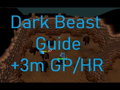 Runescape 3 Dark Beast Slayer Task Guide +3m GP/HR