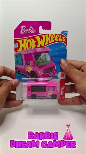 ❤️‍🔥 Hotwheels barbie pink dream camper #barbie #trending #shorts #viral
