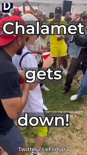 The internet LOVES dancing and swag surfin' Timothee Chalamet 🤣#timotheechalamet #zendaya | The Daily Dot