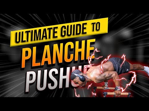 Go From ZERO to FULL PLANCHE PUSHUPS! | The Ultimate Guide