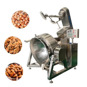[Hot Item] Flavour Mixer Machinery Drum Fried Food Seasoning Machine Peanut