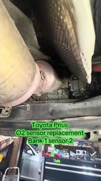 Toyota Prius oxygen sensor replace bank1 sensor 2 #mechanic #diy #mechaniclife #mrtorquewrench #fyp